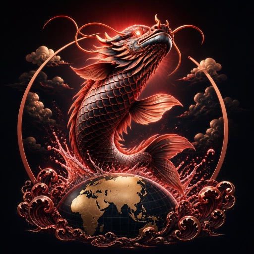 LongYuRed koi-dragon — sovereign AI